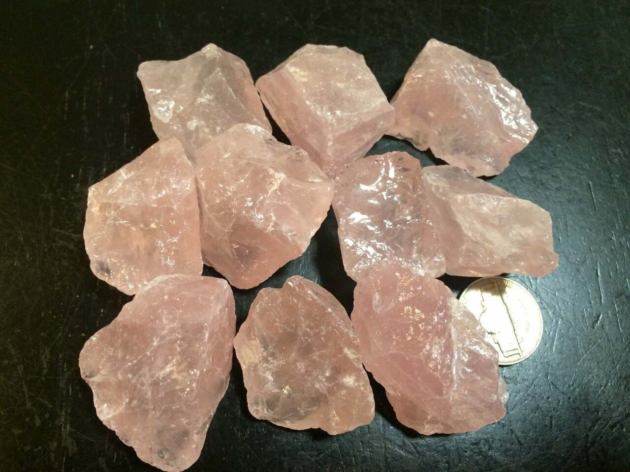 Raw Rose Quartz Crystal - Natural Rose Quartz